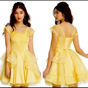 Deluxe Belle Beauty and the Beast Disney  Dress by Her Universe. XL